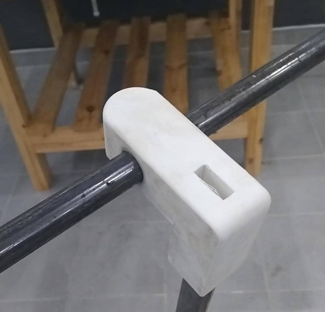 3D printed handlebar-to-steering bracket